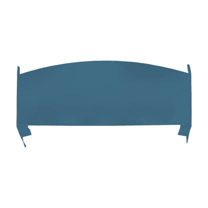 73 DUSTER/DART SPORT PACKAGE TRAY W/O SPEAKER CUT-OUTS - BRIGHT BLUE