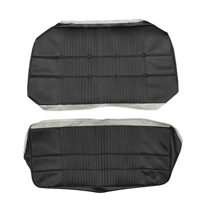 68 CORONET 500/RT CONVERTIBLE REAR UPHOLSTERY - BLACK