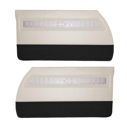 65 CORONET 500 FRONT DOOR PANELS (UNASSEMBLED) - PEARL WHITE