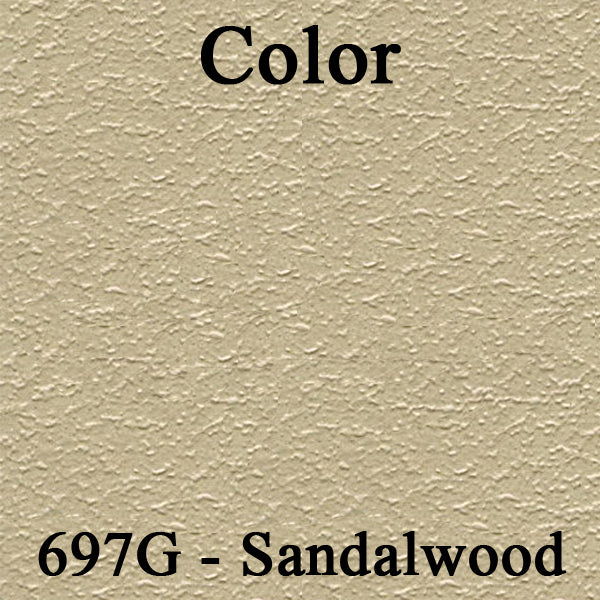 71 SKYLARK/GS "STANDARD" SPLIT BENCH UPHOLSTERY - SANDALWOOD