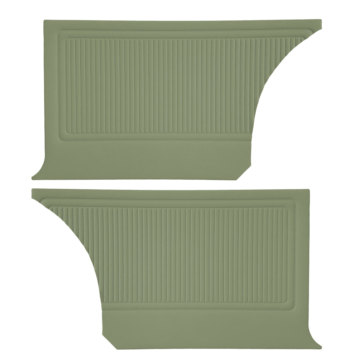 69 CORONET 440/SUPERBEE HARDTOP REAR PANELS - GREEN