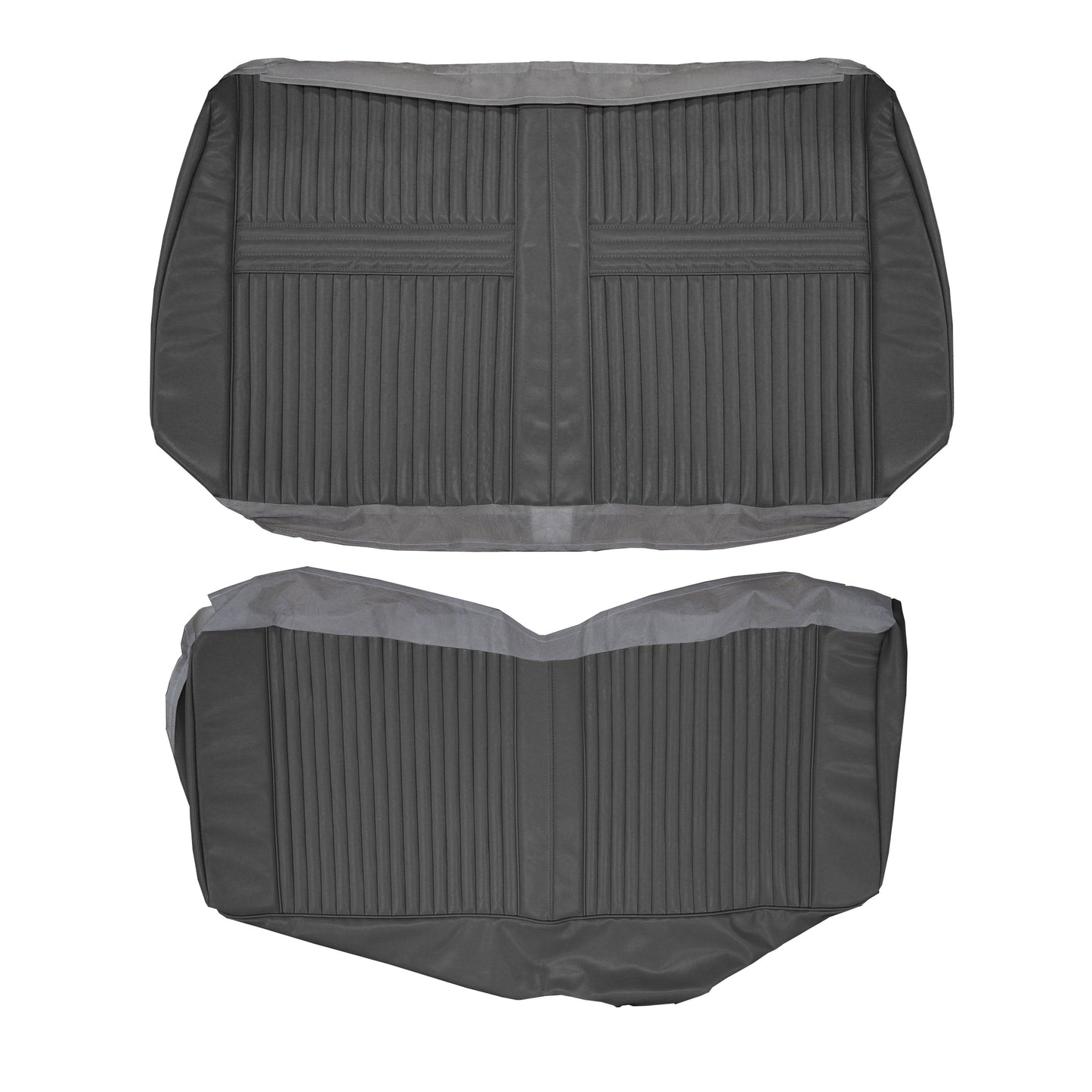 64 CUTLASS/442 CONVERTIBLE REAR UPHOLSTERY - BLACK