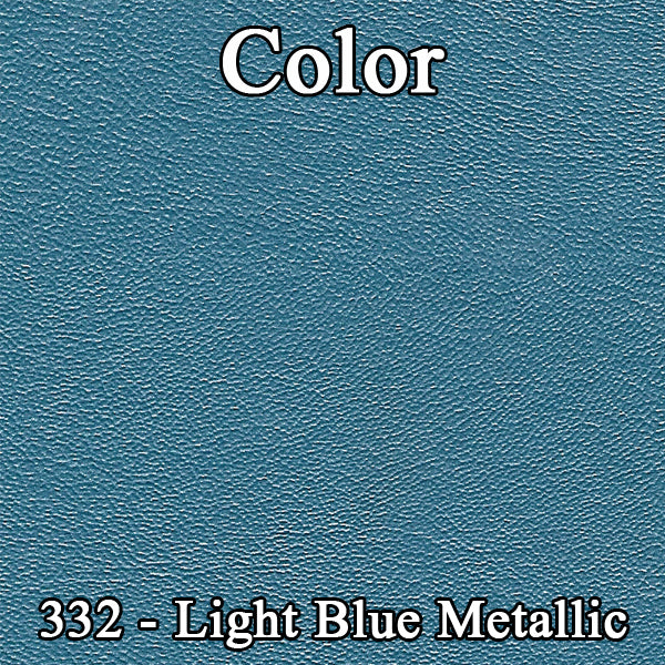 69 CORONET HARDTOP SPLIT BENCH UPH - DK MET BLUE/LT MET BLUE