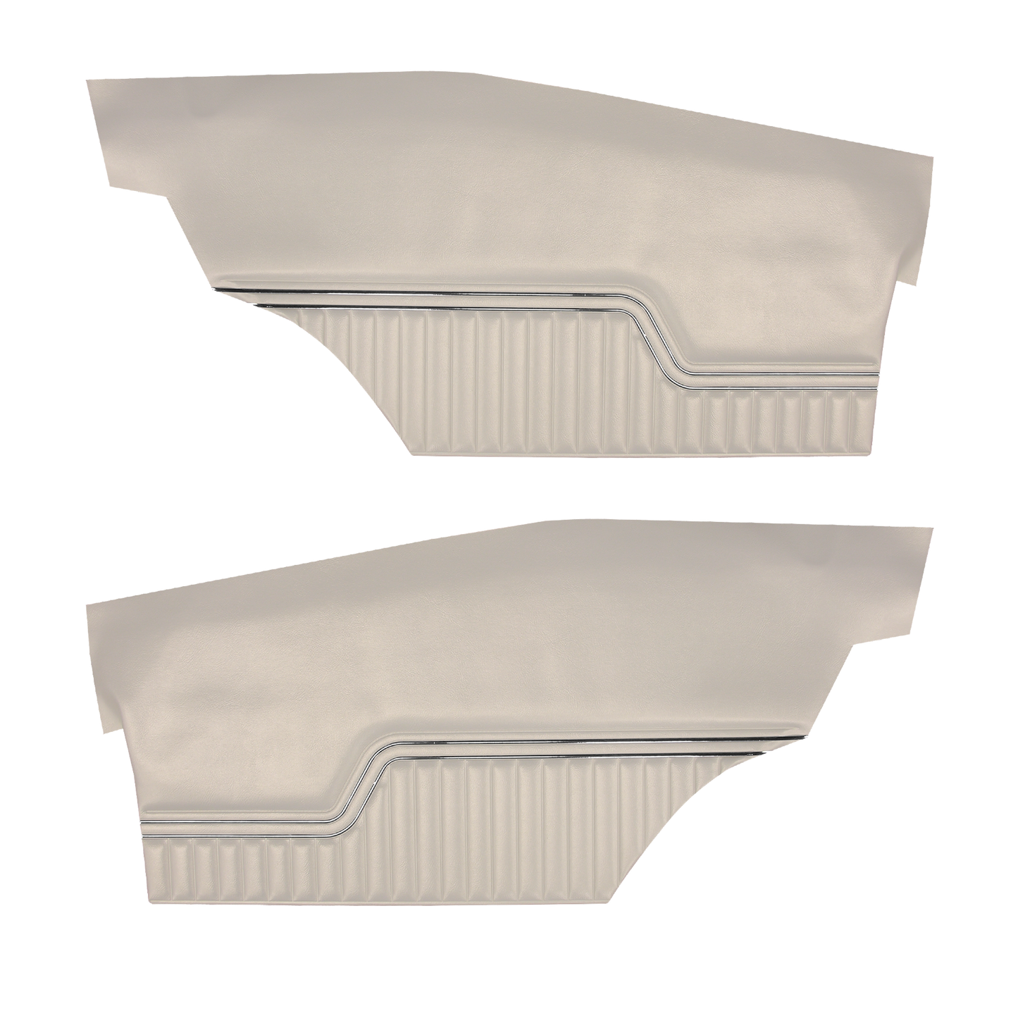 72 CHEVELLE/MALIBU HARDTOP REAR PANELS (UNASSEMBLED) - WHITE