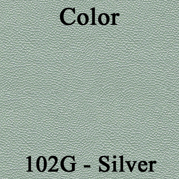 81 CAMARO "DELUXE CLOTH" DOOR PANELS (PRE-ASSEMBLED) - SRM SILVER RIBBED CLOTH/SILVER