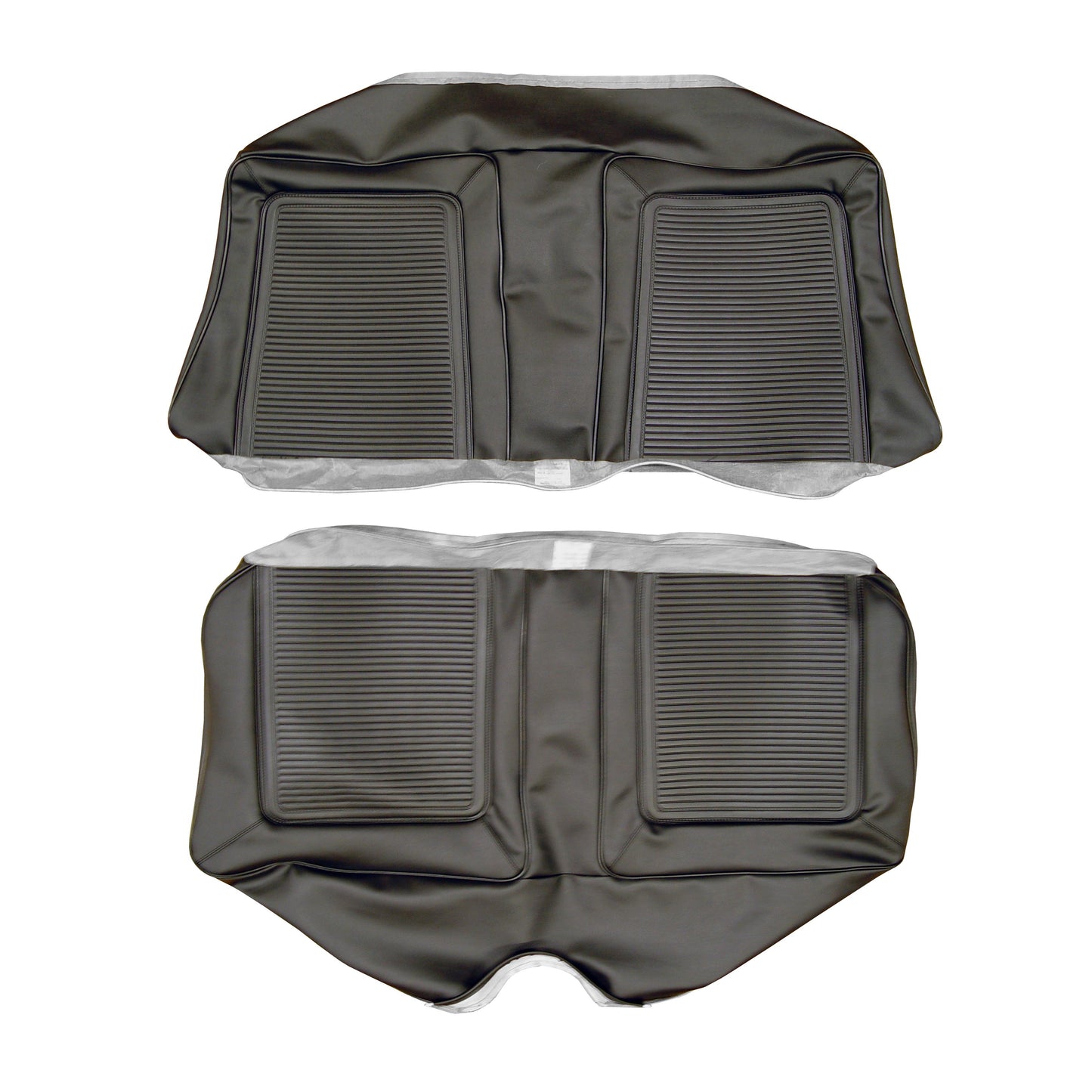 65 VALIANT SIGNET CONVERTIBLE REAR UPHOLSTERY - BLACK