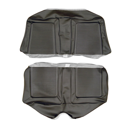 65 VALIANT SIGNET CONVERTIBLE REAR UPHOLSTERY - BLACK