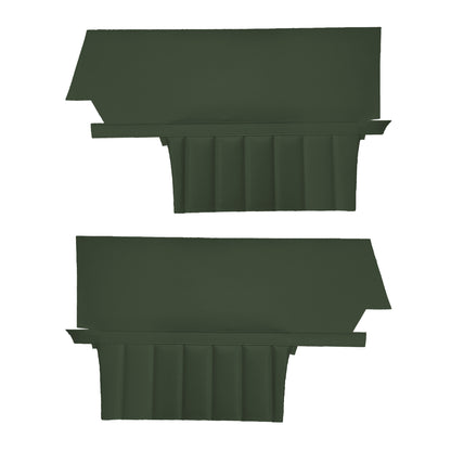 72 SKYLARK/GS "DELUXE" CONVERTIBLE REAR PANELS (UNASSEMBLED) - GREEN
