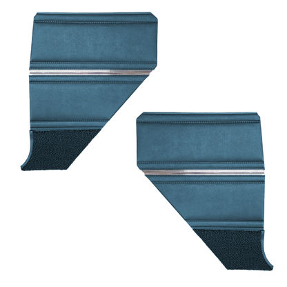 64 DART GT CONVERTIBLE REAR PANELS - DARK BLUE