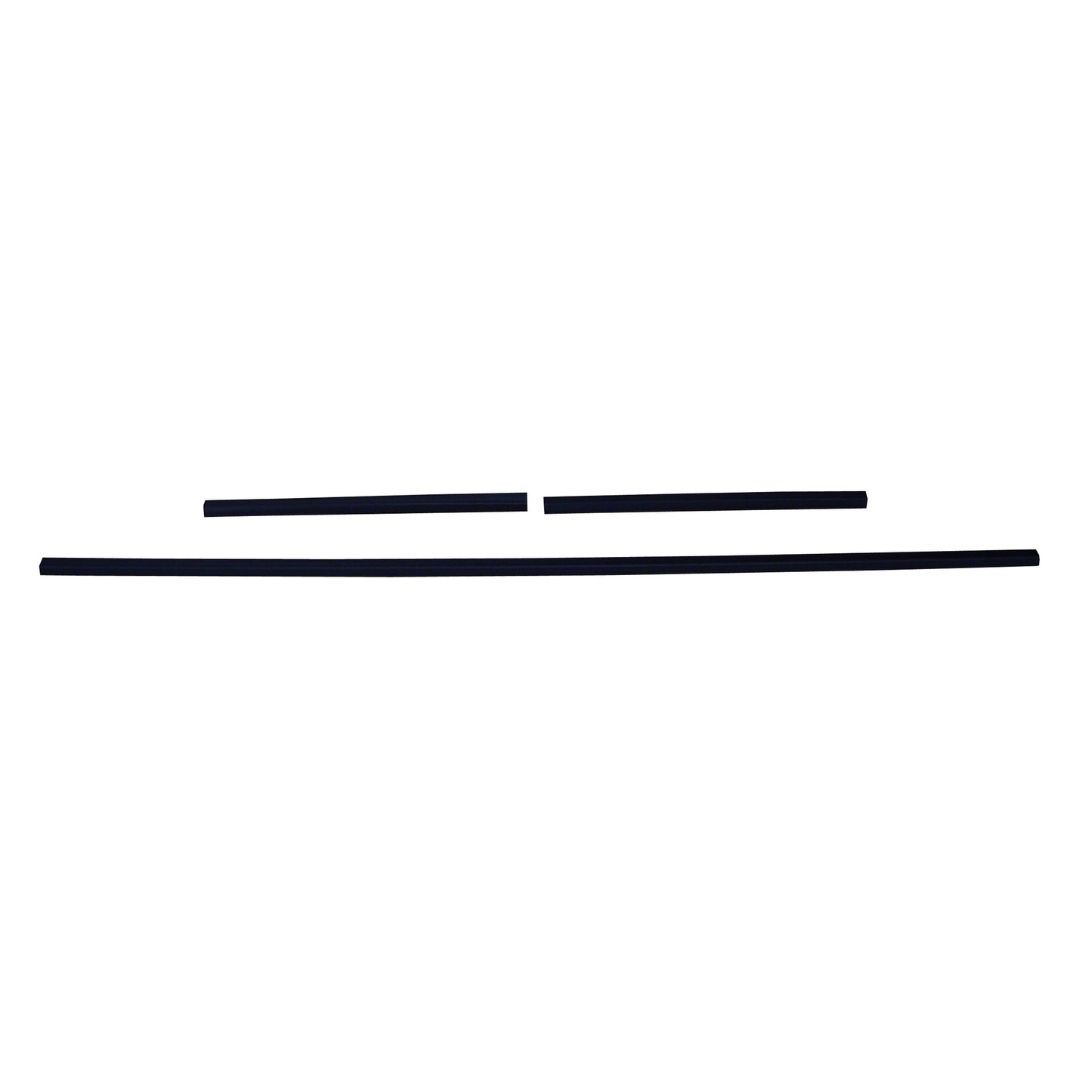 1964-1965 CHEVROLET CHEVELLE MALIBU REAR WINDOW TRIM - 3 PIECE