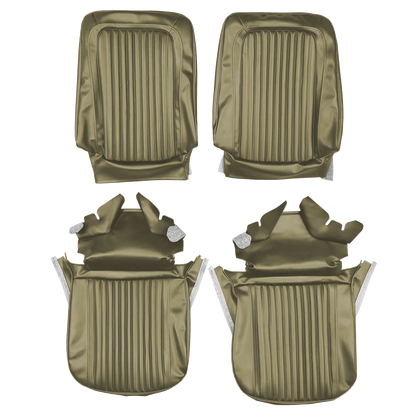 68 CUTLASS SUPREME BUCKET SEAT UPHOLSTERY - WILLOW GOLD