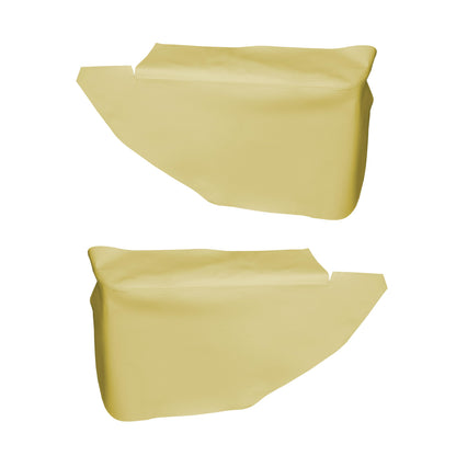67 CAMARO/FIREBIRD HARDTOP REAR ARMREST PANEL COVERS - PEARL YELLOW