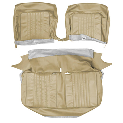 71 CHEVELLE/MALIBU/EL CAMINO SPLIT BENCH UPHOLSTERY - SANDALWOOD