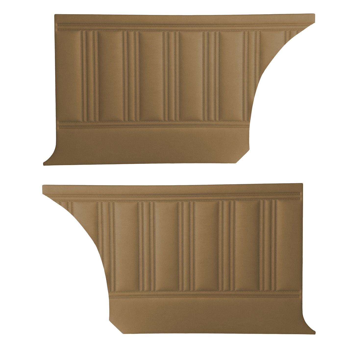 70 CORONET RT/500/SUPERBEE HARDTOP REAR PANELS - BROWN