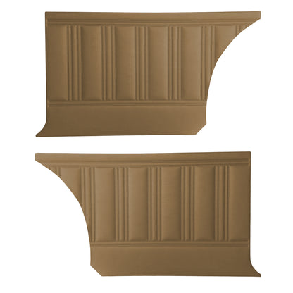 70 CORONET RT/500/SUPERBEE HARDTOP REAR PANELS - BROWN