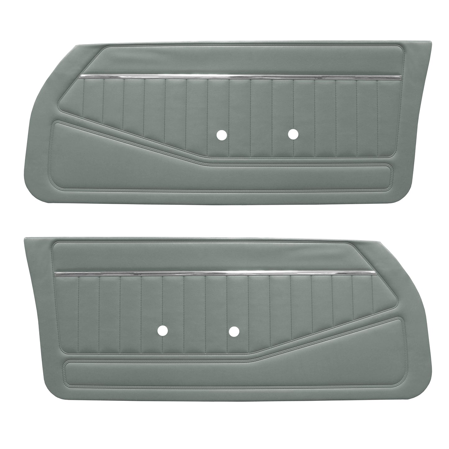 81 FIREBIRD/TRANS AM "STANDARD" DOOR PANELS (UNASSEMBLED) - SILVER