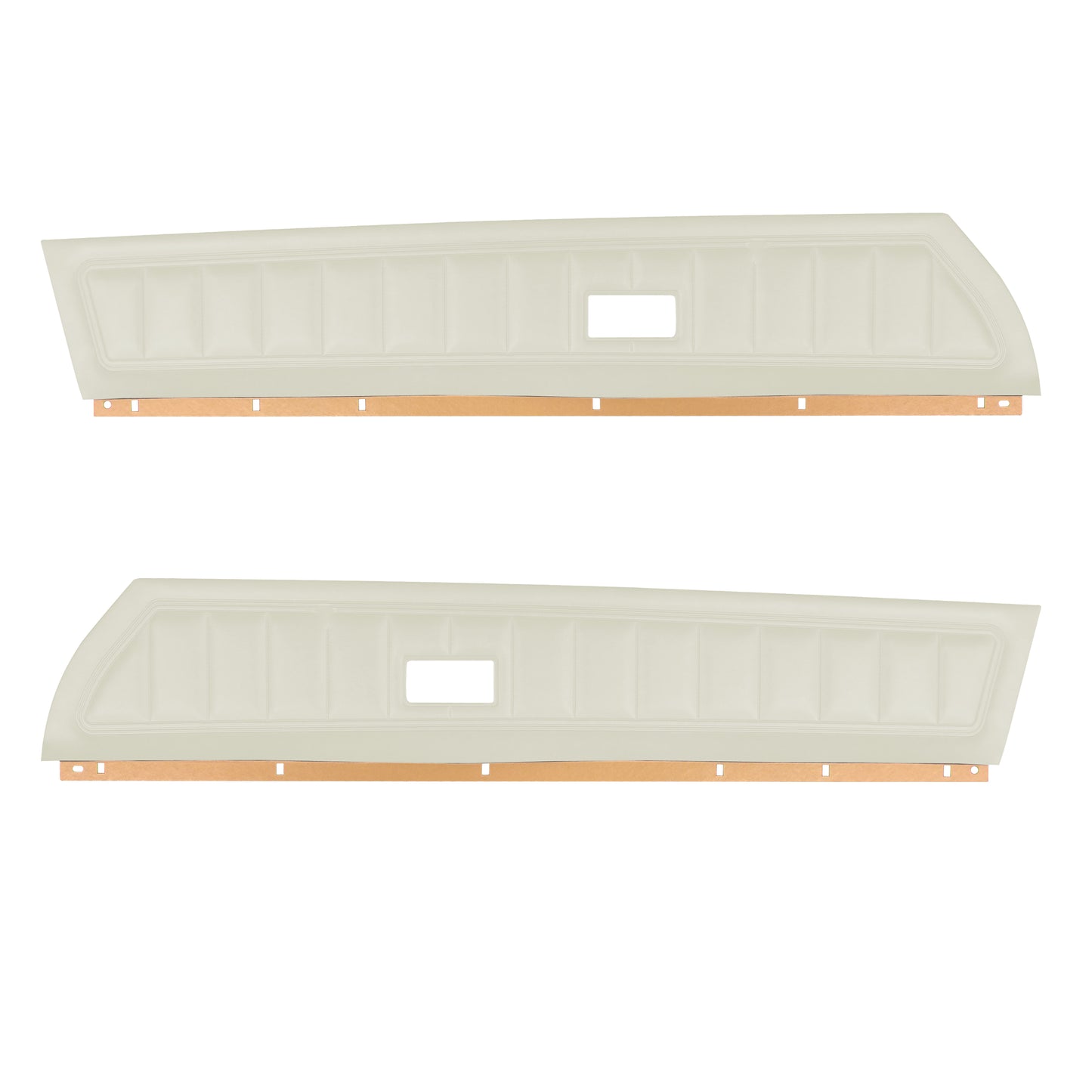 75 CAMARO "STANDARD" UPPER DOOR PANELS - WHITE