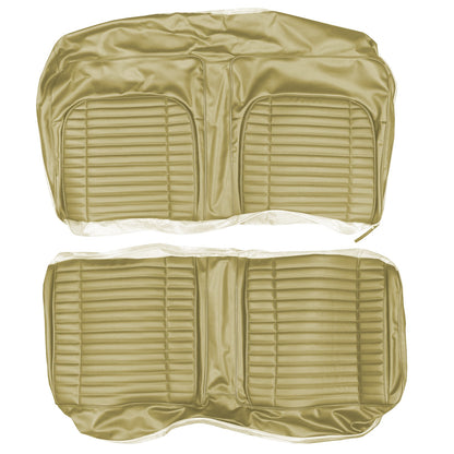 71 CHARGER/SUPERBEE/SATELLITE/ROADRUNNER/GTX REAR UPHOLSTERY - EMBER GOLD