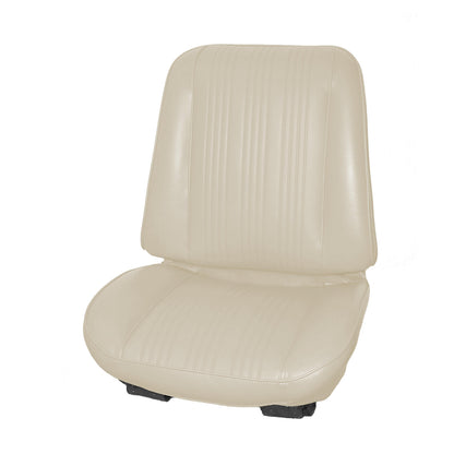 67 GTO/LEMANS BUCKET SEAT UPHOLSTERY - PARCHMENT