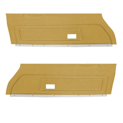 76 FIREBIRD/TRANS AM "DELUXE" UPPER DOOR PANELS (UNASSEMBLED) - BUCKSKIN