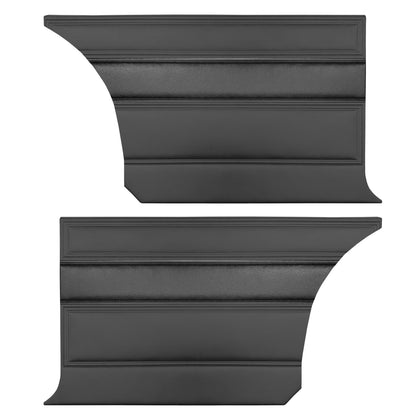 67 BELVEDERE II HARDTOP REAR PANELS - BLACK