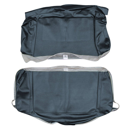 67 DART GT CONVERTIBLE REAR UPHOLSTERY - NAVY