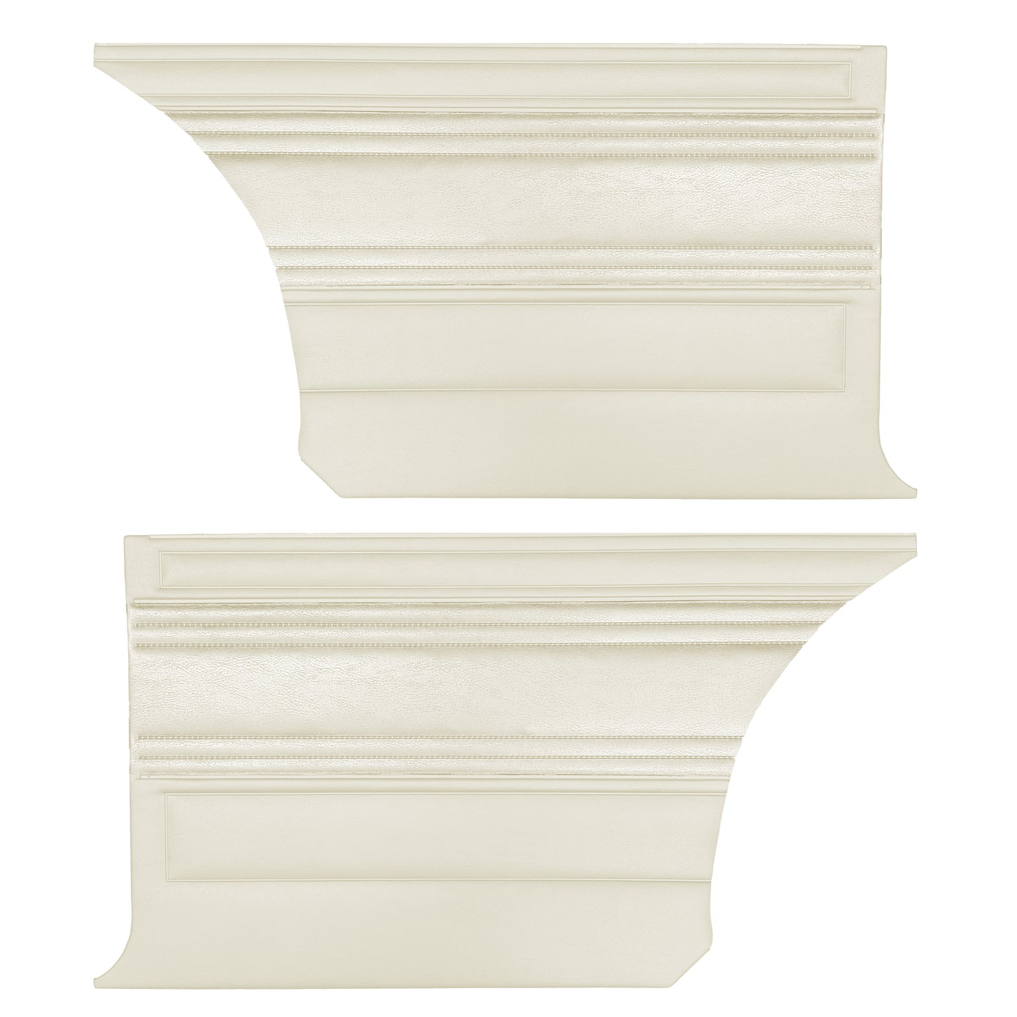 69 SATELLITE/ROADRUNNER "DECOR" HARDTOP REAR PANELS - WHITE