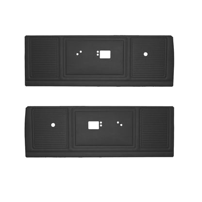 69 DART GT/GTS FRONT DOOR PANELS - BLACK