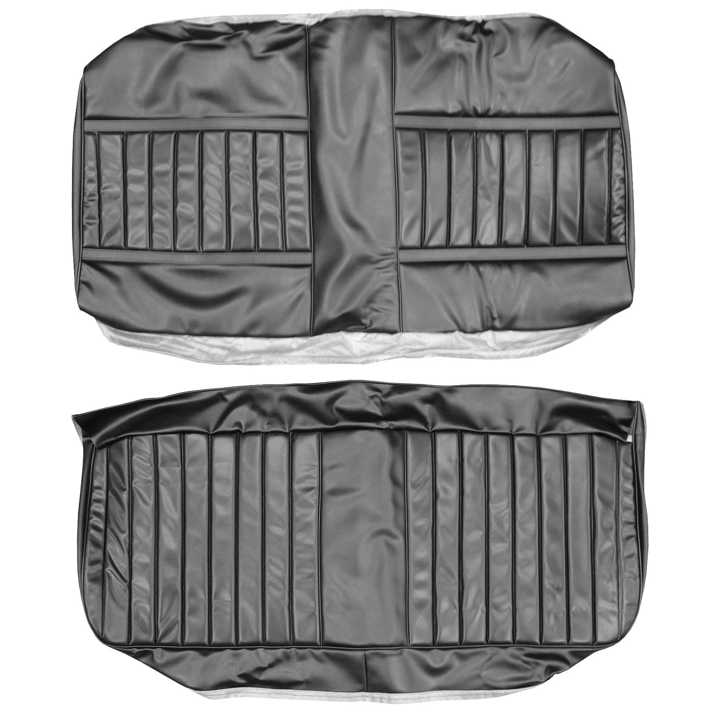 71 SKYLARK/GS "DELUXE" SPORT COUPE REAR UPHOLSTERY - BLACK