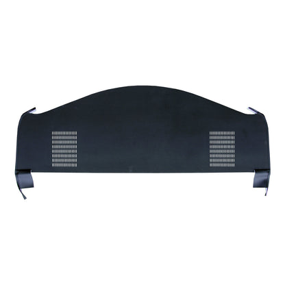 68-70 DODGE/PLYMOUTH B-BODY HARDTOP (NOT CHARGER) PACKAGE TRAY WITH SAME DIRECTION SPEAKER CUT-OUTS - BLACK