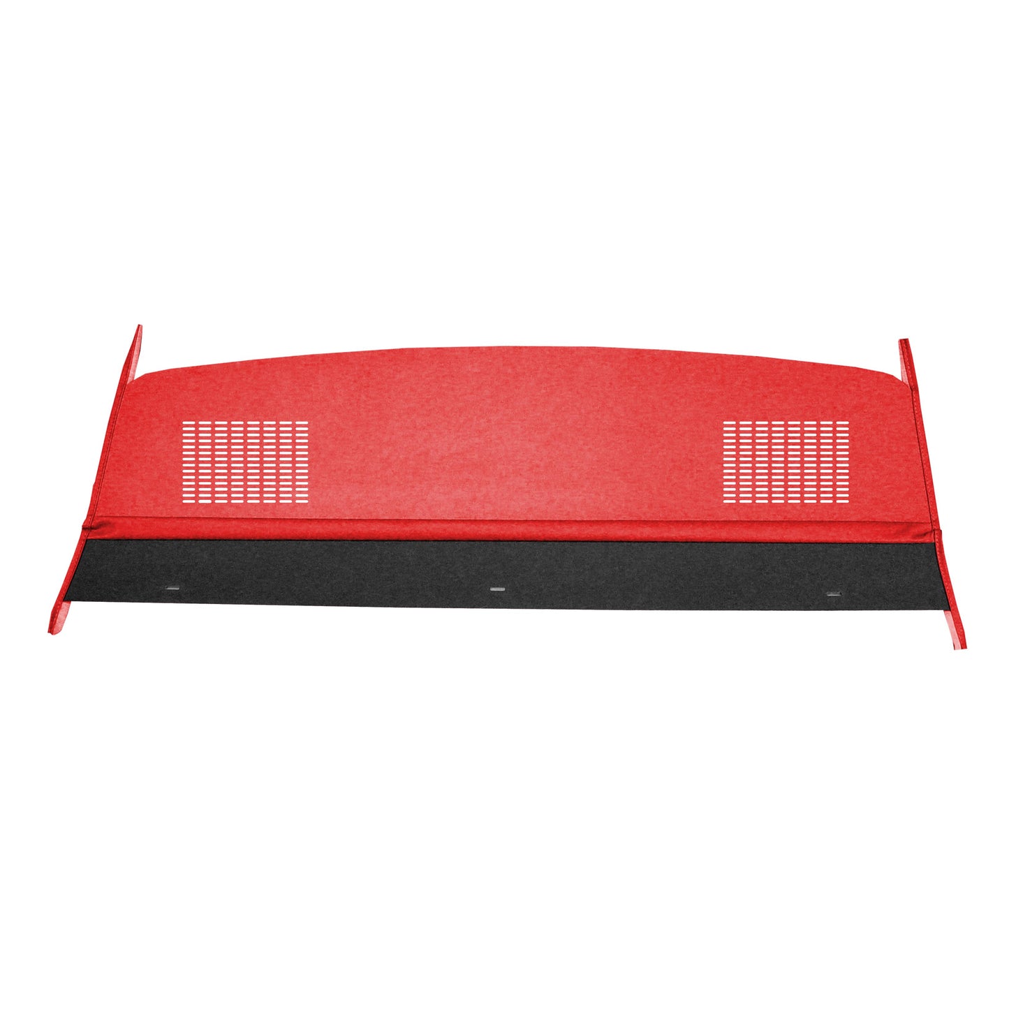 63 DART GT HARDTOP PACKAGE TRAY WITH SPEAKER CUT-OUTS - RED