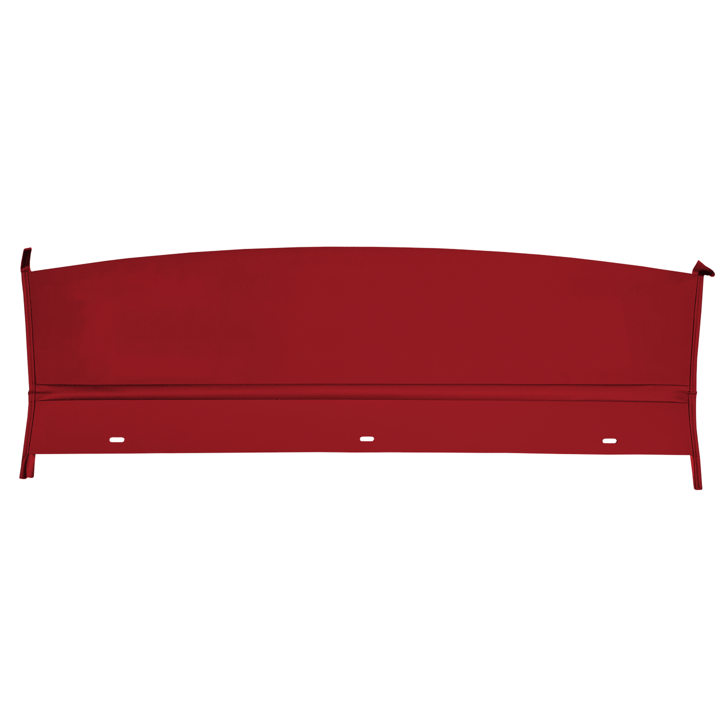 66 DART 270/DART GT HARDTOP PACKAGE TRAY W/O SPEAKER CUT-OUTS - RED