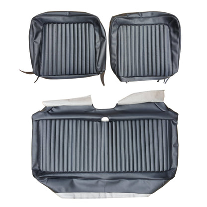 73 DART/DART SPORT/SCAMP/DUSTER "STANDARD" SPLIT BENCH UPHOLSTERY - BLACK
