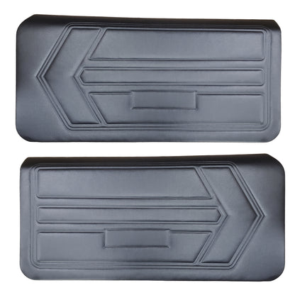 68 JAVELIN FRONT DOOR PANELS (PRE-ASSEMBLED) - BLACK