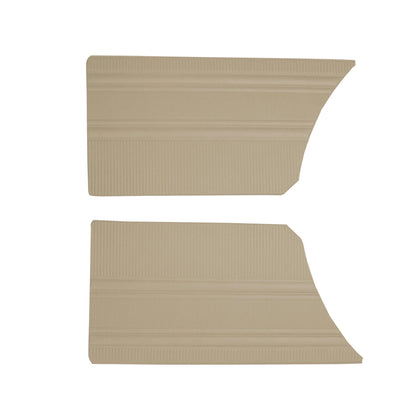68 DART SEDAN REAR PANELS - LIGHT FAWN