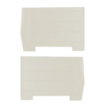 65 CHEVELLE/MALIBU CONVERTIBLE REAR PANELS - FROST WHITE