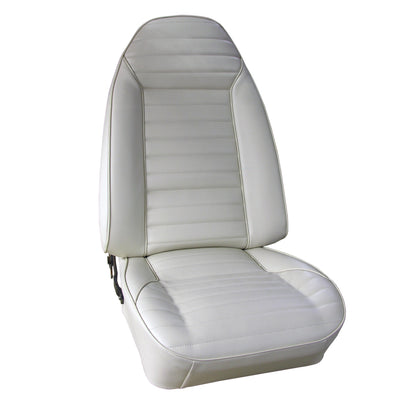 72 FIREBIRD/TRANS AM "STANDARD" BUCKET SEAT UPHOLSTERY - WHITE