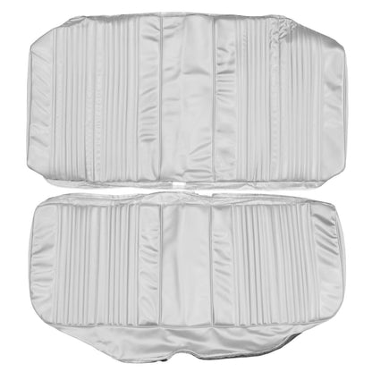71 DART SWINGER/SCAMP HARDTOP REAR UPHOLSTERY - WHITE