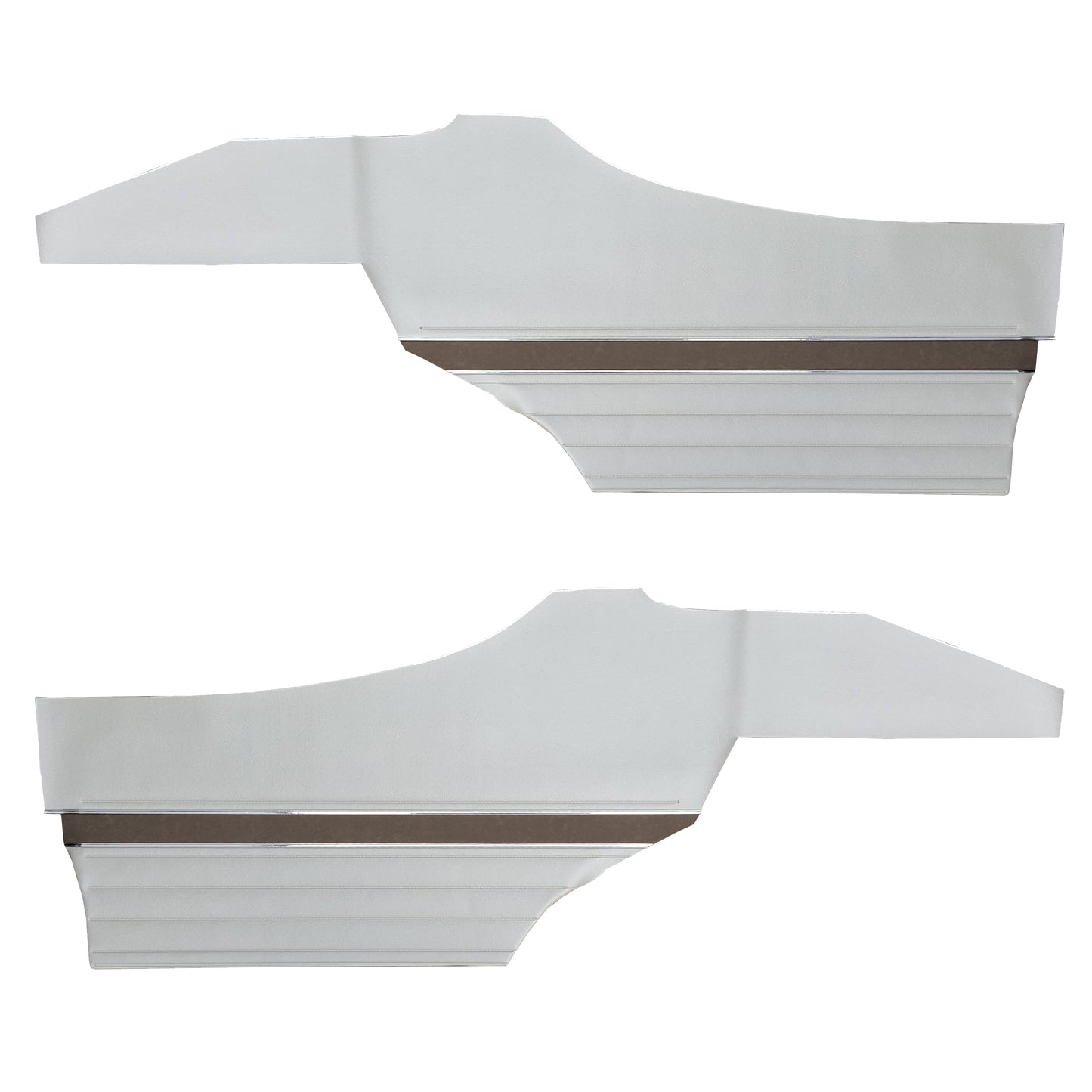 70 CUTLASS 'S'/442 HOLIDAY COUPE REAR PANELS (UNASSEMBLED) - PEARL WHITE