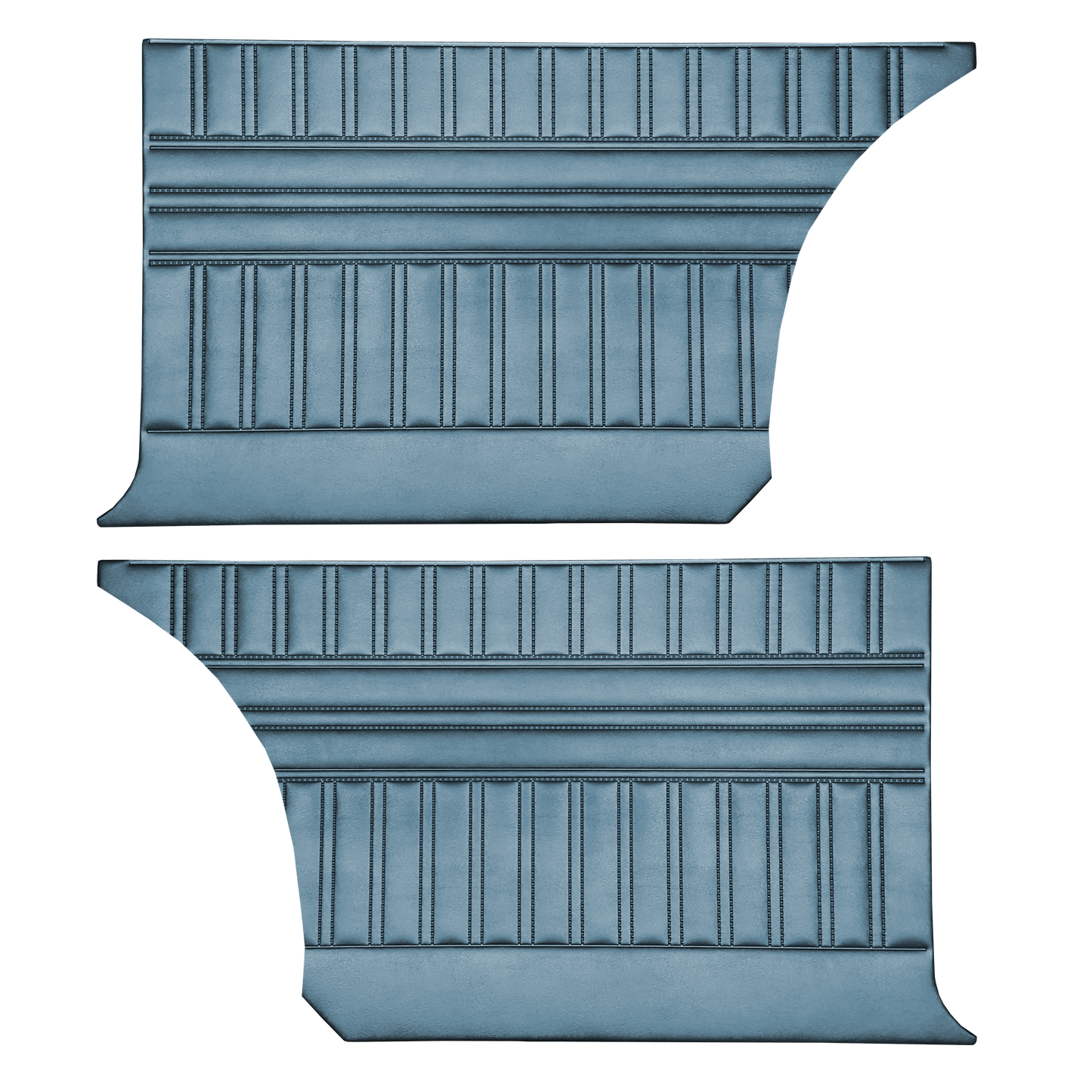 68 CORONET 440/SUPERBEE HARDTOP REAR PANELS - BLUE
