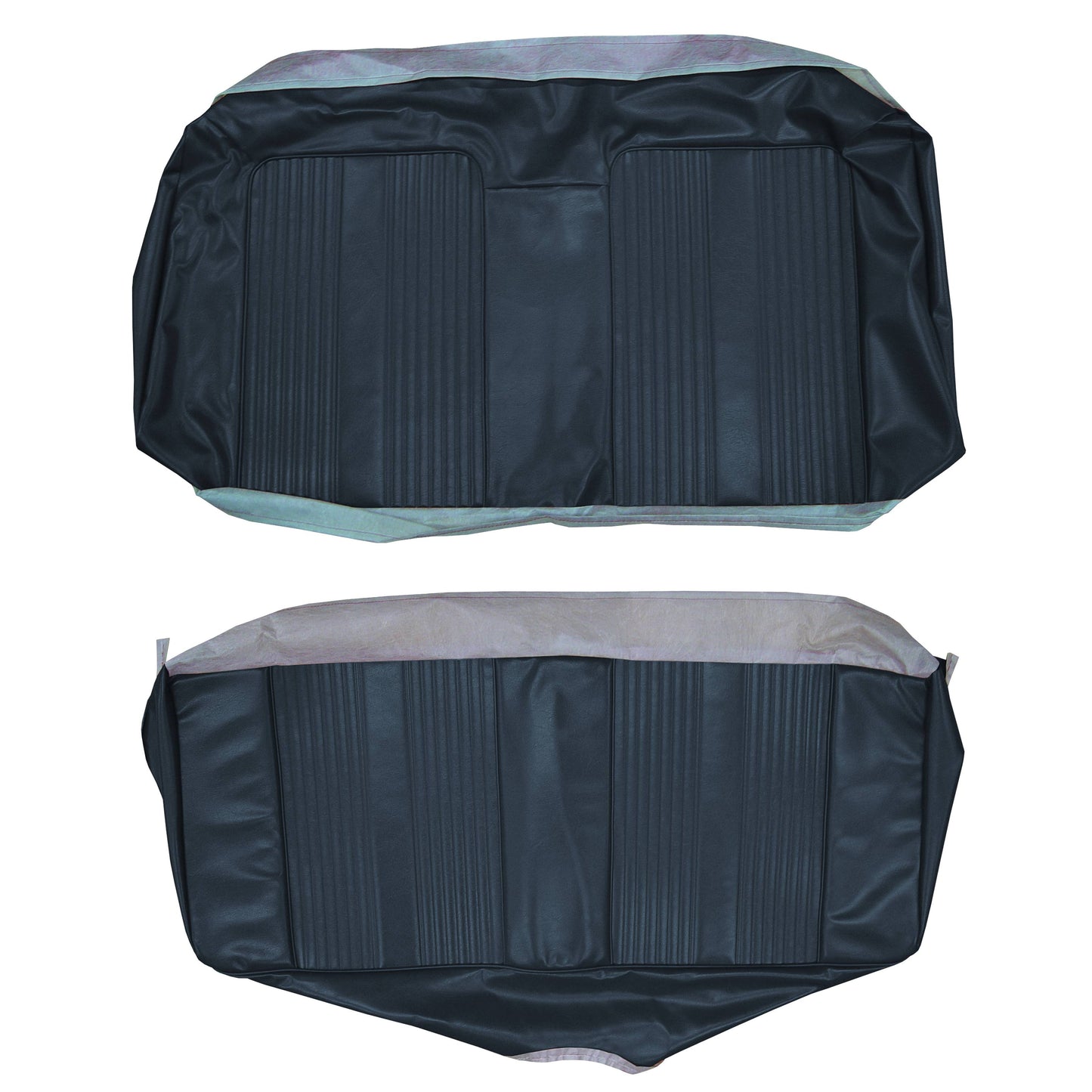 64 GTO/LEMANS CONVERTIBLE REAR UPHOLSTERY - BLUE