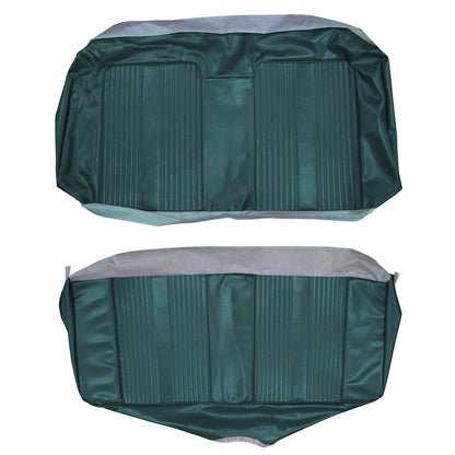 64 GTO/LEMANS CONVERTIBLE REAR UPHOLSTERY - AQUA