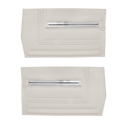 66 CHEVELLE/MALIBU CONVERTIBLE REAR PANELS - FROST WHITE