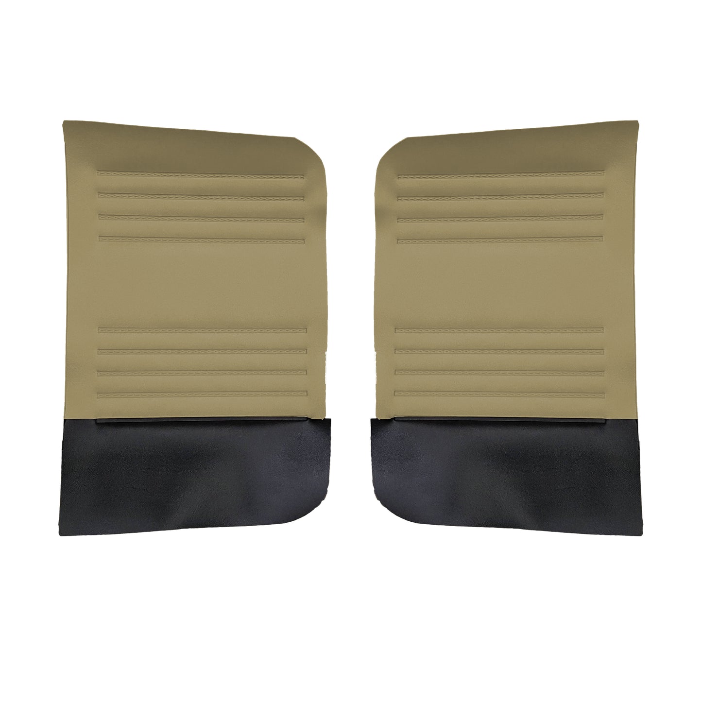 67 CORONET RT/500 CONVERTIBLE REAR PANELS - GOLD/BLACK
