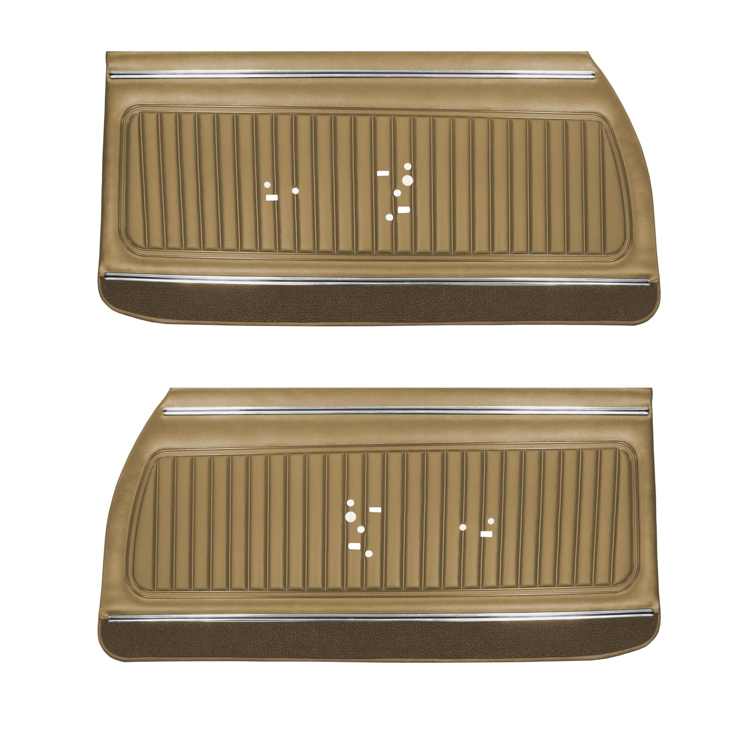 70 MONTE CARLO FRONT DOOR PANELS (UNASSEMBLED) - SADDLE