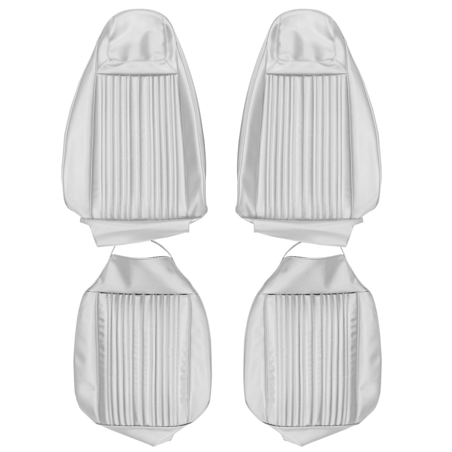 71 DART SWINGER/SCAMP BUCKET SEAT UPHOLSTERY - WHITE