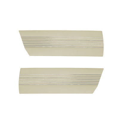 66 SKYLARK/GS SPORT COUPE REAR PANELS - PARCHMENT