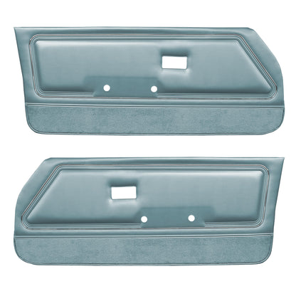 78-79 FIREBIRD/TRANS AM "DELUXE" DOOR PANELS (UNASSEMBLED) - BLUE