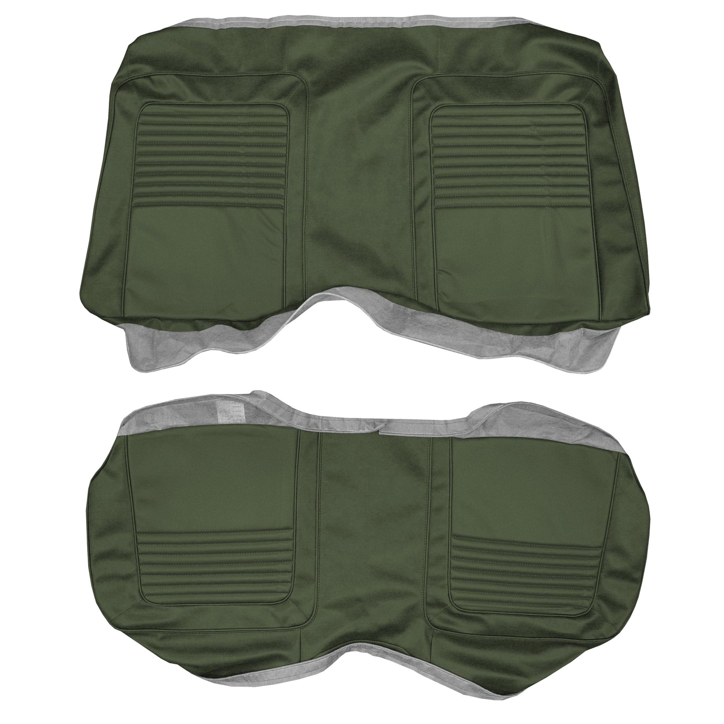 70 BARRACUDA/'CUDA HARDTOP REAR UPHOLSTERY - GREEN