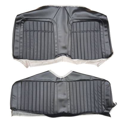 69 CAMARO "DELUXE" FIXED HARDTOP REAR UPHOLSTERY - RED